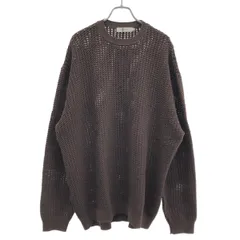 nonnative ノンネイティブ 24SS  RANCHER L/S SWEATER C/N MESH  メッシュニットセーター NN-K4405 ブラウン 4のサムネイル