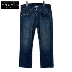 TRUE RELIGION トゥルーレリジョン ｲﾝﾃﾞｨｺﾞ ｽﾄﾚｰﾄ ﾃﾞﾆﾑﾊﾟﾝﾂ 32のサムネイル