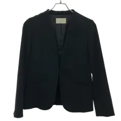 any SiS エニィスィス ノーカラーセットアップスーツ  ブラック 2