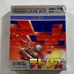 ★ レトロ  Nintendo 任天堂 テトリス DMG-TRA ゲームボーイソフト 対戦型パズルゲーム 箱・説明書付き 動作未確認 現状品