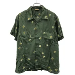 BUTCHER PRODUCTS ブッチャー プロダクツ RAYON ATOMIC SHIRT ショートスリーブアトミックシャツ  カーキ 16 1/2のサムネイル