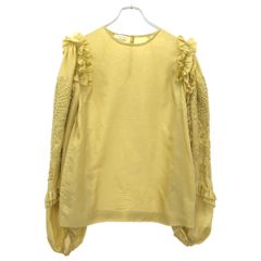 DRIES VAN NOTEN 花柄シフォン長袖シャツ シルク100% - メルカリ