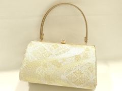 和装バッグ　利休バッグ　金蘭織物 入卒式　結婚式　お茶席 72 和装バッグ 利休バッグ 金蘭織物 【花やか】入卒式 結婚式 お茶席 43