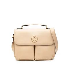 セリーヌ ハンドバッグ ショルダーバッグ ベージュ レザー レディース CELINE【1-0267340】