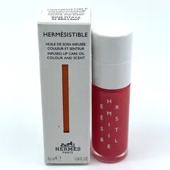 HERMES エルメス エルメジスティブル 03 ローズ・ピタヤ リップオイル 口紅 ピンク系 【管理No.K 12966】のサムネイル