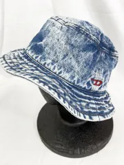 DIESEL ディーゼル ウォッシュドデニム バケット ハット size03/青 ■■レディースのサムネイル
