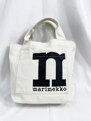marimekko マリメッコ MONO MINI TOTE SOLID トート バッグ 生成 ■■レディースのサムネイル