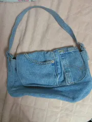 デニム ミニ ハンド バッグ