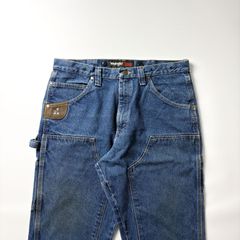Wrangler ダブルニー デニムパンツ W35 L29 ペインターパンツ ラングラー Wrangler ダブルニー デニムパンツ W35 L29 ペインター