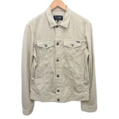 アルマーニ ジーンズ ARMANI JEANS シャツジャケット ブルゾン デニム生地 ベージュ 48のサムネイル