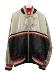 ヴィンテージ VINTAGE 90s ベル ヘルメット BELL HELMETS ナイロン レーシング ジャケット L モーターサイクル