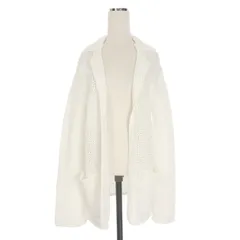 マディソンブルー MADISONBLUE 25SS CD JACKET WOVEN FABRIC ニットジャケット カーディガン 長袖 S ホワイト 白 MB251-8010のサムネイル