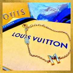 LOUIS VUITTON LV&ME M イニシャル ゴールド ブレスレット - メルカリ