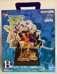 BANDAI SPIRITS 一番くじ ワンピース WT100記念 尾田栄一郎描き下ろし大海賊百景 B賞 モンキー・D・ルフィ 大海賊百景 フィギュア