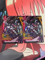 ガンダムカードゲーム　ジークアクス　オメガサイコミュ起動時　lr 2枚