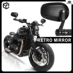 トライアンフ TRIUMPH ボンネビル 等 純正 ミラー 左右セット - メルカリ