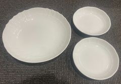 24枚セット】給食用 メラミン食器 三信化工 メルヘン カレー皿 小判皿