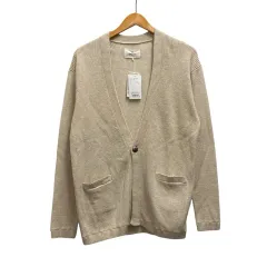アーバンリサーチ サニーレーベル URBAN RESEARCH Sonny Label カーディガン 長袖 Vネック 無地 コットン LA66-12S006 L ベージュのサムネイル