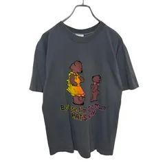 【JERSEY CREEK】 90s MADE IN USA Bear Mom Animal クマ アニマル シングルステッチTシャツ SS-6170