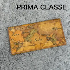 PRIMA CLASSE プリマクラッセ 長財布 地図柄 PVC 札入れのサムネイル