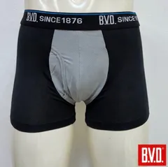 【現品限り処分】BVD メンズ ボクサーパンツ 切替メッシュ ライトフィット [グレー] Ｍ〜LL 吸汗速乾 ストレッチ 股上普通 @izzのサムネイル