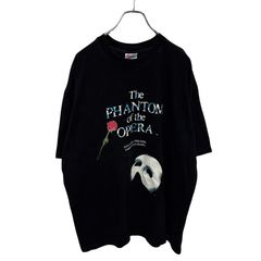 ヘインズ オペラ座の怪人 Tシャツ 古着 90s ムービT 黒 20475 - メルカリ