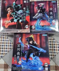 (最安値)鬼滅の刃 竈門 炭治郎 義勇 猗窩座 フィギュア セット