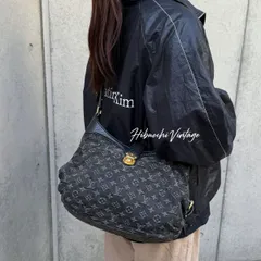 【中古】LOUIS VUITTON ルイヴィトン モノグラム スライトリー M95835 SR1068 ショルダーバッグ デニム ブラック ヴィンテージ レディース【中古美品】HIBUOCHI VINTAGE　HBOC260118A05のサムネイル