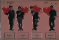 SEVENTEEN 2018IDEAL CUT IN SEOUL パフォーマンスチーム アクリルスタンドセット