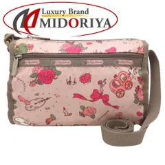 LeSportsac レスポートサック ショルダーバッグ シンデレラ×バラ ポリエステル ピンク系 レディース/353184【中古】