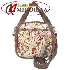 LeSportsac レスポートサック 2Way ショルダーバッグ ティンカーベル ディズニーコラボ 限定  2014SS ポリエステル マルチカラー レディース/353186【中古】
