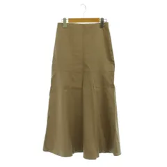 ミラオーウェン Mila Owen スカート 1 ベージュ ロング丈 フレア 無地 /JP