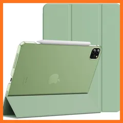 【新品】 JETech iPad Pro 11インチ(2022/2021/2020/2018)専用 保護ケース Pencilワイヤレス充電対応 ウェイクアップ/オートスリープ機能付き スマートカバー (抹茶グリーン)