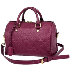 ルイ・ヴィトン Louis Vuitton スピーディ バンドリエール25 2WAY ボストンバッグ ハンドバッグ モノグラムアンプラント オロール(パープル) M40764 レディース 【中古】
