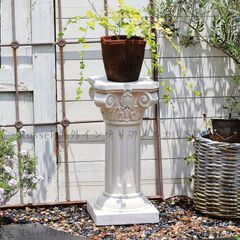 ガーデンオーナメント オブジェ 石像 植木鉢 ガーデニング