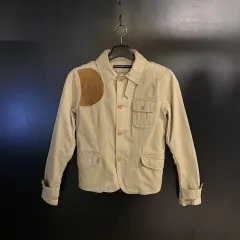ラルフローレン スポーツ ベージュ ハンティング ジャケット