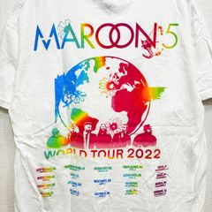 Maroon 5 World Tour 2022 Tシャツ Mサイズ - メルカリ