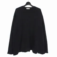 ラディアル RADIALL 24AW FALCON WAGON CREW NECK SWEATER L/S ファルコンワゴン コットンニット セーター 長袖 XL ダークグレー RAD-24AW-KNIT004のサムネイル