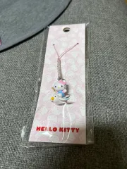 ハローキティ 50周年 釜山 カモメ キーホルダー
