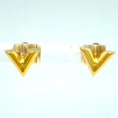 LOUIS VUITTON スタッズ イヤリング エセンシャルV GP ゴールド ピアス M68153のサムネイル