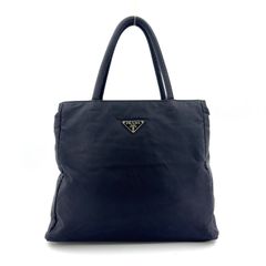 PRADA プラダ サフィアーノレザー ブラック ギャランティ有り - メルカリ