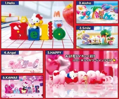 【新品】食玩 トレーディングフィギュア HELLO KITTY Words Collection