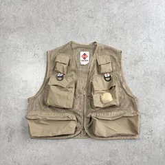 80s USA製 Columbia Mesh Fishing Vest コロンビア メッシュ フィッシングベストのサムネイル