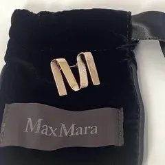 MAX MARA マックスマーラ Mグログレーンピン メタリック ブローチ ブロンズ 新品のサムネイル