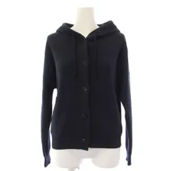 マーガレットハウエル MHL. 26SS VINTAGE DRY COTTON KNITWEAR ニットパーカー 2 紺 ネイビー 5956164200 /AN24のサムネイル