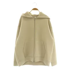 ミラオーウェン Mila Owen 24AW ボンディングフーディ ジップアップパーカー F ベージュ /MY ■OSのサムネイル