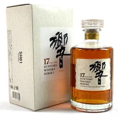 【東京都内限定お届け】 サントリー SUNTORY 響 17年 裏ゴールドラベル 700ml 国産ウイスキー 【古酒】のサムネイル