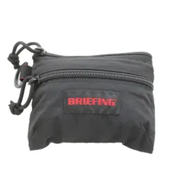 ブリーフィング BRIEFING ポーチ ロゴ 黒 ブラック /AN42