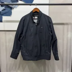 (105) ラコステ カジュアル Classic シルバーロゴ ブルゾン ジャケット