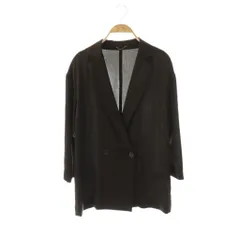 アパルトモン ドゥーズィエムクラス L'Appartement DEUXIEME CLASSE 25SS Washable テーラードジャケット シルク ダークブラウン /ES ■OSのサムネイル